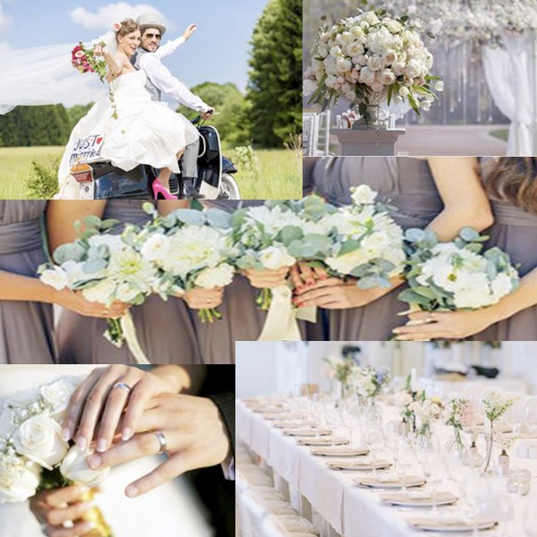 Hochzeitsfotografie Collage